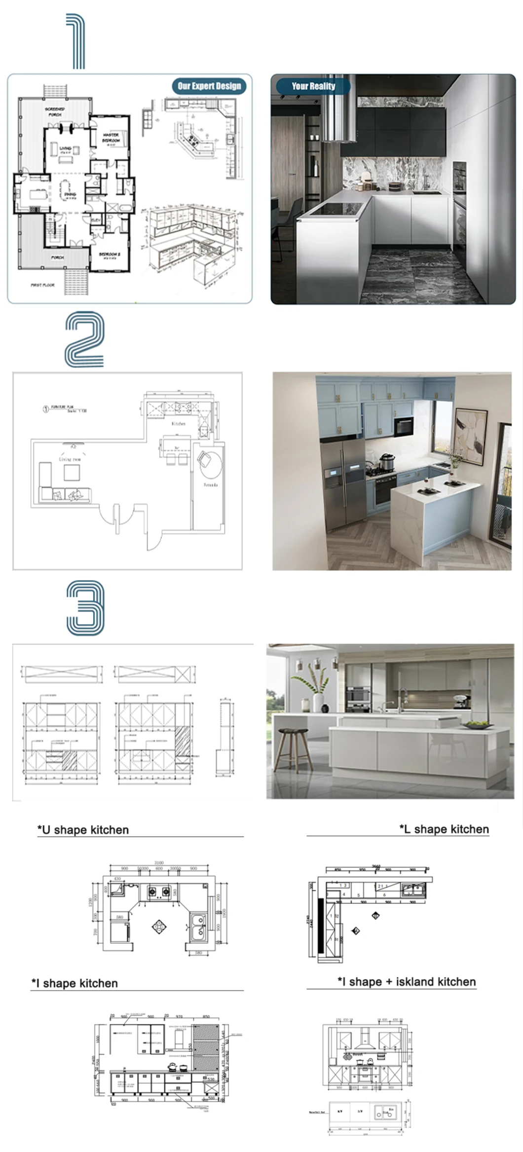 American Classic Design Customized Solid Wood Shaker Style Modular Kitchen Furniture Design2022