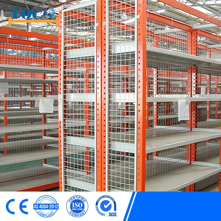 China Industrial Light Heavy Duty Warehouse Storage Pallet Boltless Rivet Angle Metal Steel Shelf