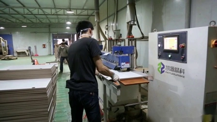 Armários de cozinha modernos laminados HPL de grão de madeira marrom de alta qualidade