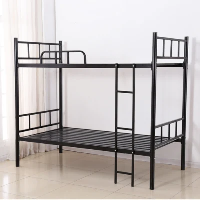 Cama de solteiro de tamanho completo em metal